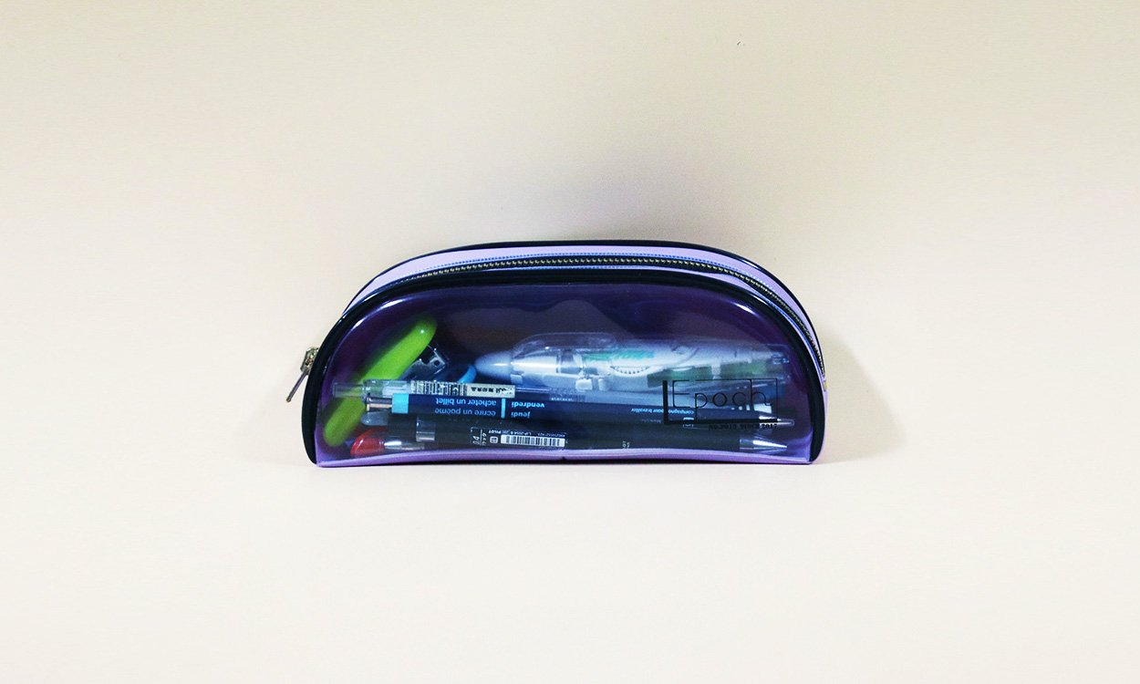 3D Pencil Case<br />
Transparent Bag<br />
Tableware Storage Bag <br />
Stationery Storage Bag<br />
(ND-101)