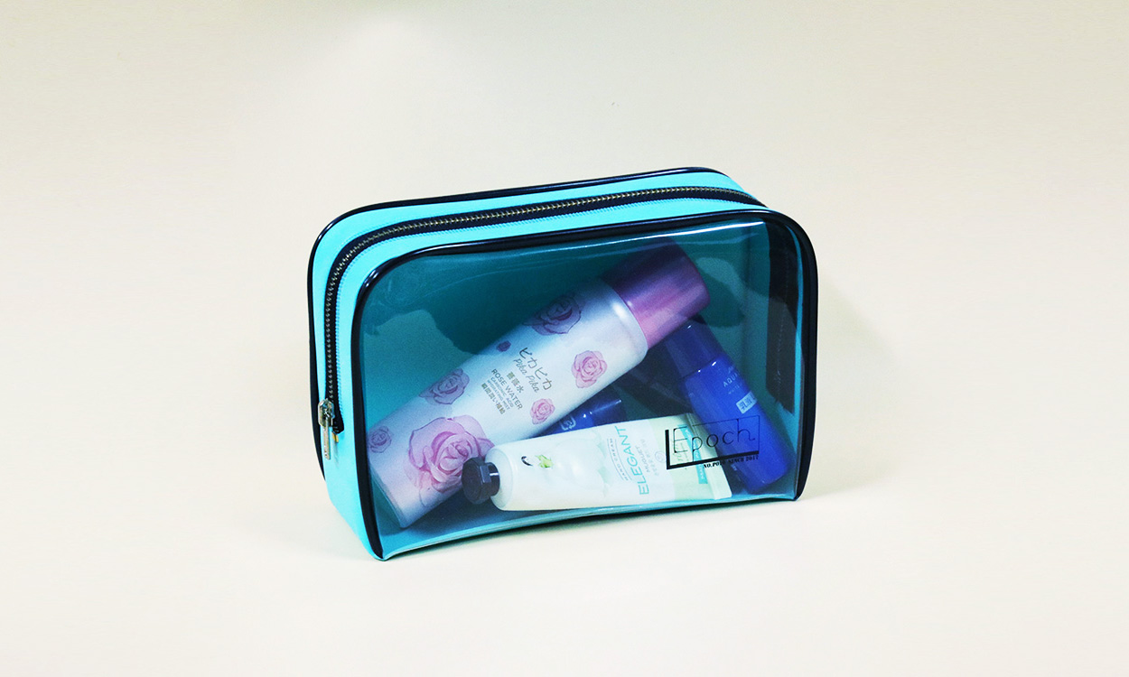 PVC Cuboid Storage Pouch (M) / ) / Storage Bag / Transparent Toiletry Storage Bag / Cosmetic Pouch (ND-104)